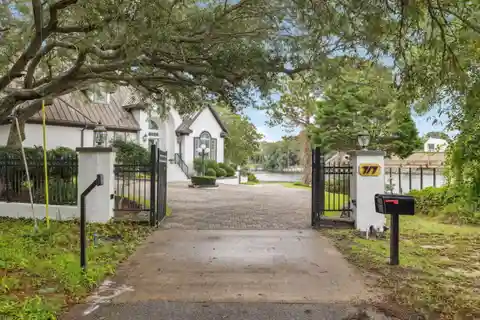 Breathtaking Estate on a Peninsula Point Lot