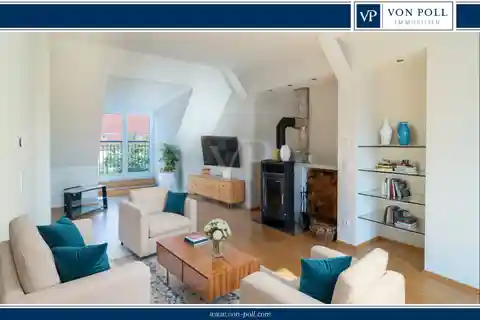 Exclusive Top-Floor Apartment in a Handsome Building