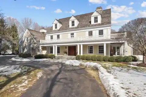Extensively Updated Center Hall Colonial in the Heart of Pound Ridge