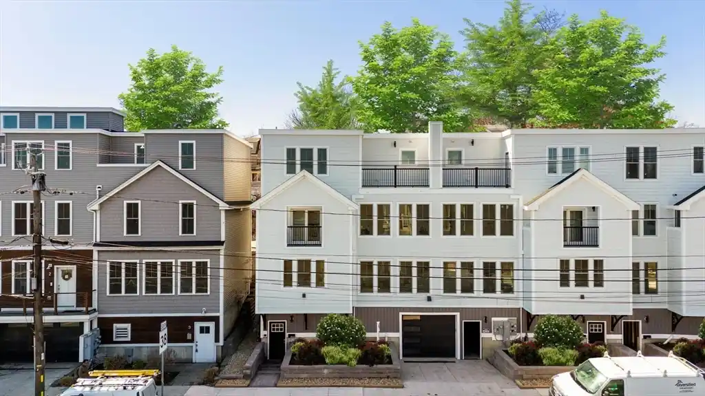 New Construction Overlooking the Mystic River