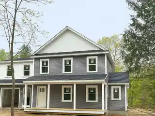 Nearly Completed Modern Home in North Yarmouth
