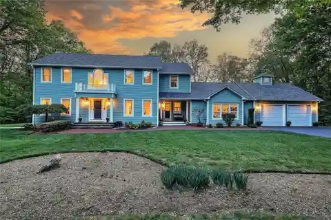 Stunning Colonial on Nearly Two Wooded Acres