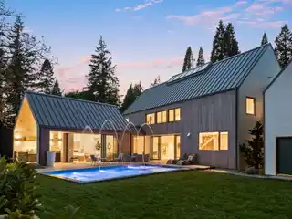 Newly Built Contemporary Scandinavian Farmhouse