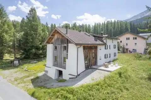 Historic Farm Conversion in Idyllic Fuldera Daint
