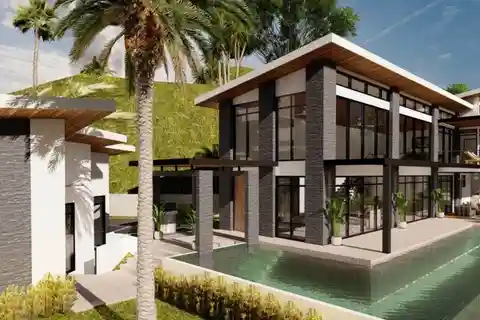 Brand New Custom Hillside Home