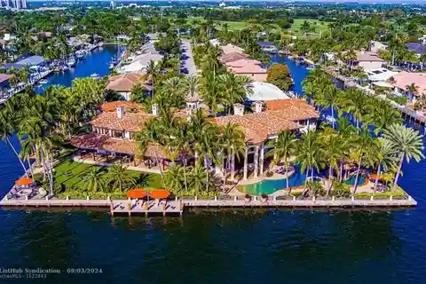 Gated Palatial Palm Beach-inspired Point Estate