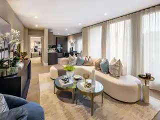 Contemporary Marylebone Home with Herringbone Flooring