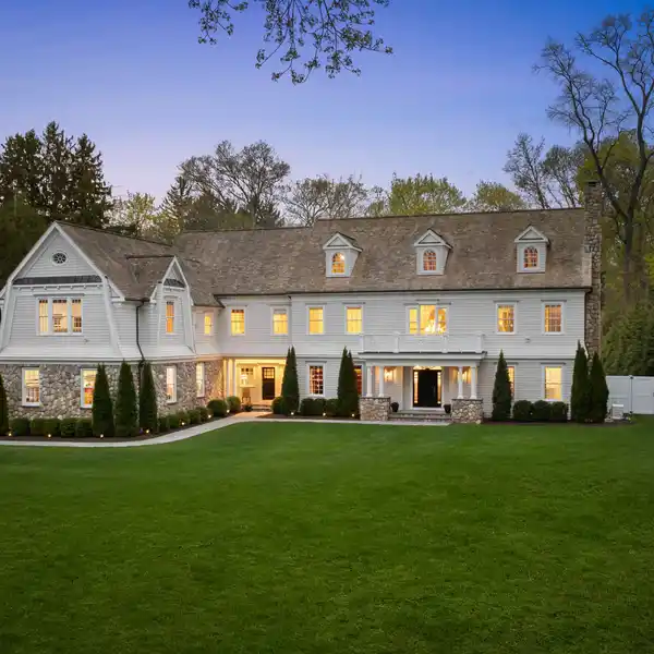 EXQUISITE STONE AND SHINGLE HOME