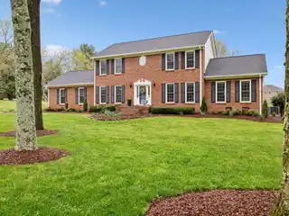 All-brick Colonial on a Meticulously Landscaped Lot