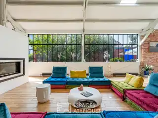 Loft Retreat Blending Modernity, Serenity, and Character