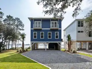 New Waterfront Home Full of Custom Features