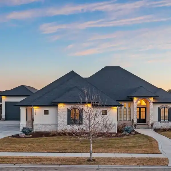 STUNNING EAGLE LUXURY HOME WITH DETACHED SHOP