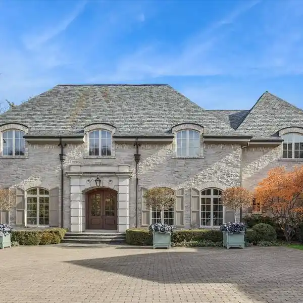 LOVELY FRENCH NORMANDY-INSPIRED STONE HOME