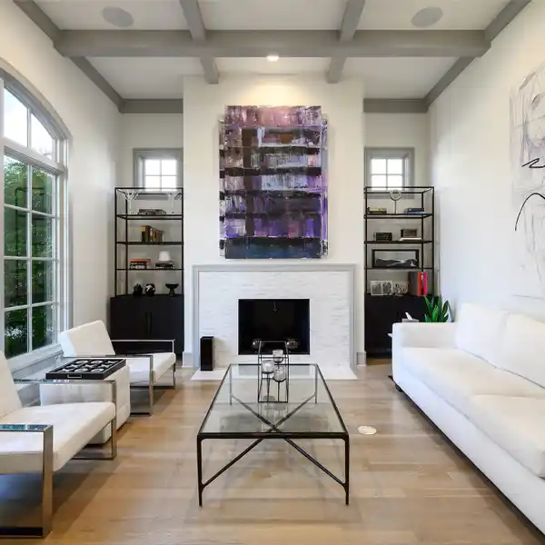 ELEGANT INTERIORS WITH HARDWOOD AND DESIGNER FIXTURES