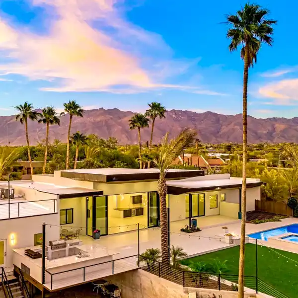 NEWLY CONSTRUCTED MODERN MASTERPIECE ON OVER TWO ACRES