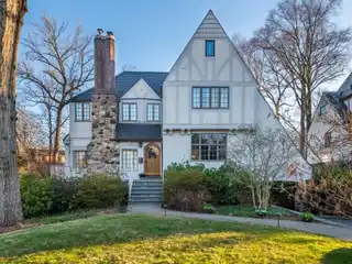 Sunlit Tudor in Larchmont Woods