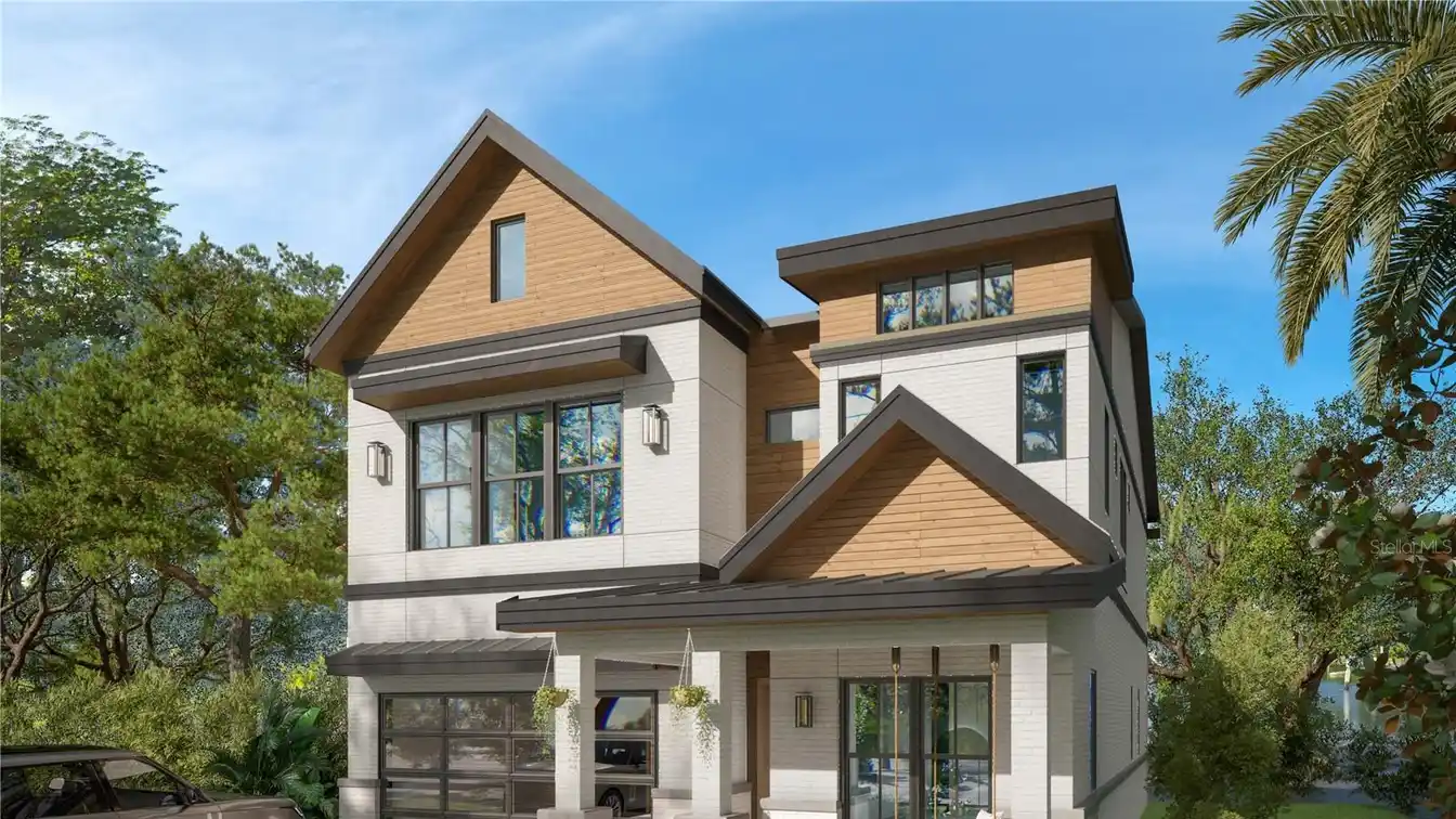 Farmhouse Charm Meets Sleek Contemporary Design