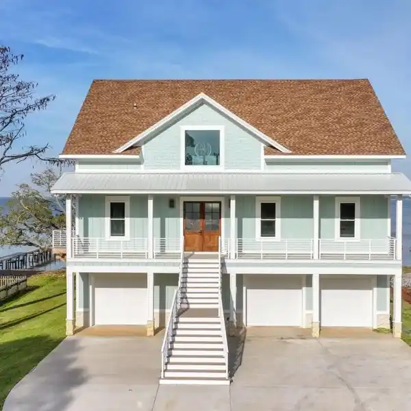 CUSTOM WATERFRONT HOME