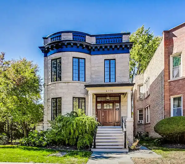 REHABBED GREYSTONE ON EXPANSIVE PROPERTY