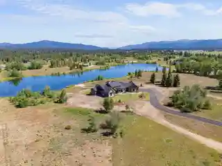 Private Gated Scandinavian Mountain Home on a Private Pond