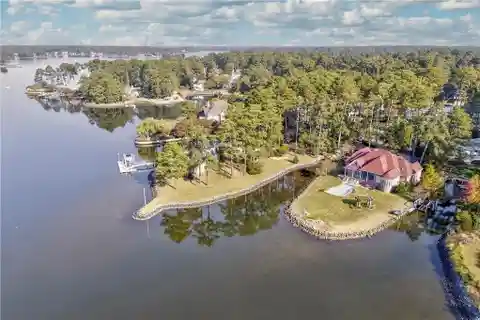 French Norman-Style Home in a Beautiful Waterfront Setting