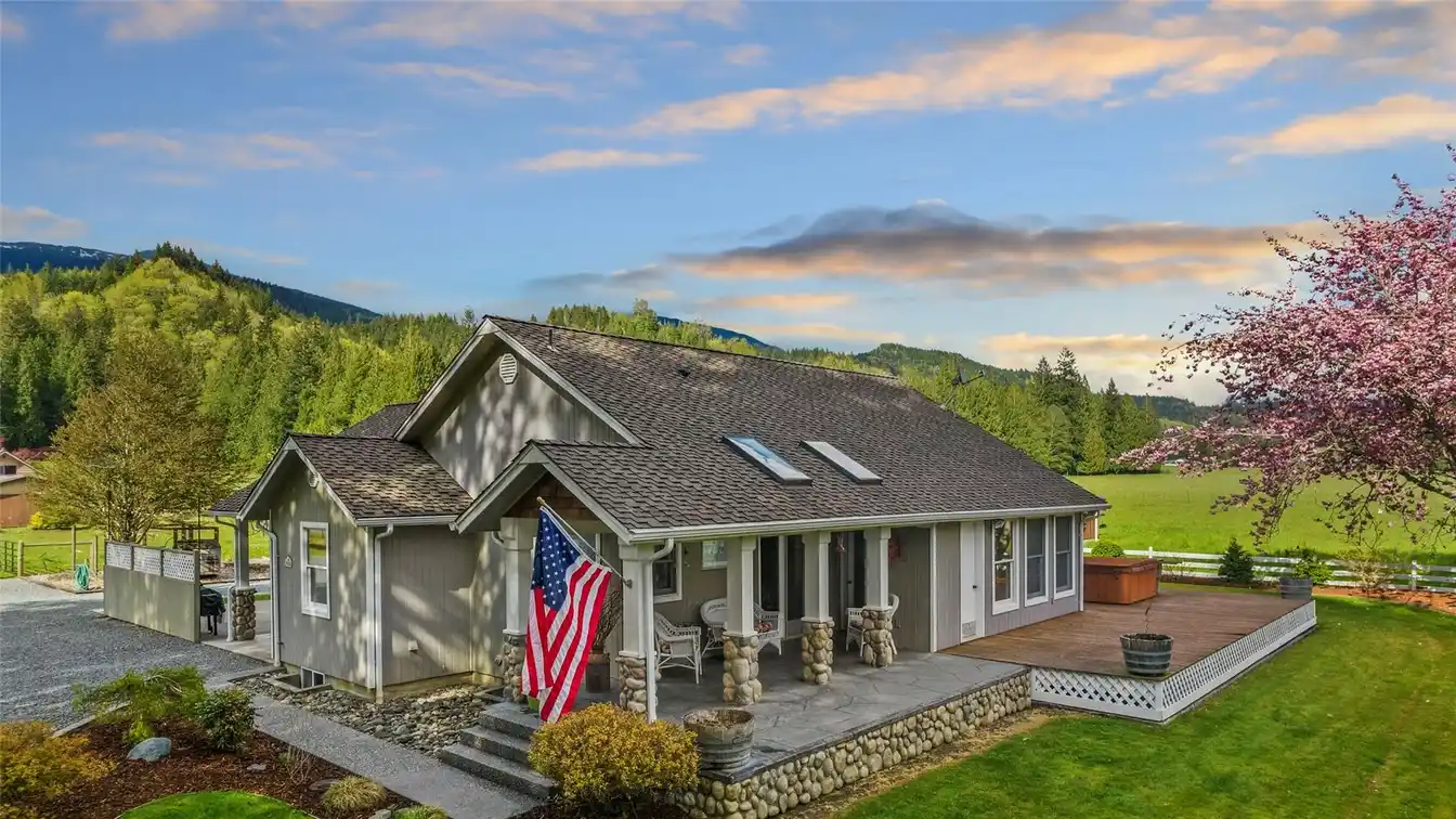 Charming Custom Home on Five Acres