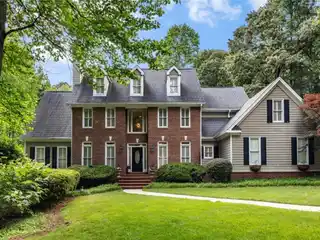 Elegant Brick Estate on 1.5 Serene Acres
