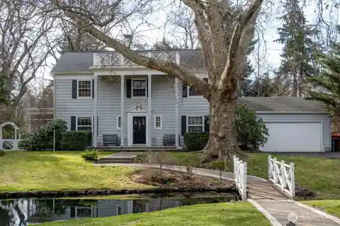 Stunning Colonial Home in a Garden Setting