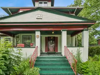 Timeless American Foursquare Home in Wilmette