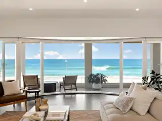 Rare Corner Beachfront Property