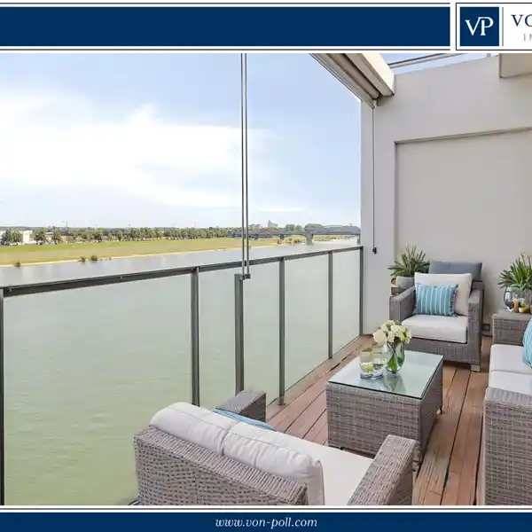 PENTHOUSE DREAM IN THE RHEINAUHAFEN
