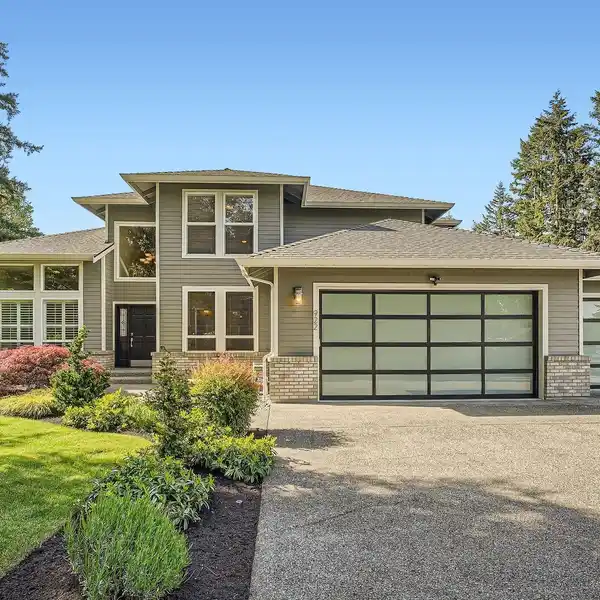 PRIVATE NORTHWEST CONTEMPORARY WITH EXPANSIVE GARAGE