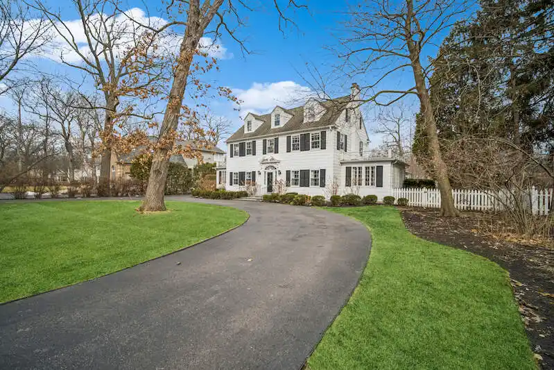 Majestic New England-style English Colonial
