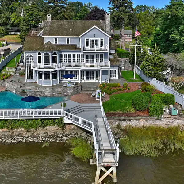 STUNNING WATERFRONT RETREAT ON THE SCENIC HOUSATONIC RIVER