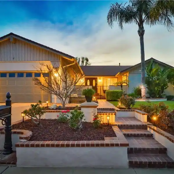 STYLISH STUNNER WITH A TRANQUIL ZEN FOUNTAIN AND WATERFALL