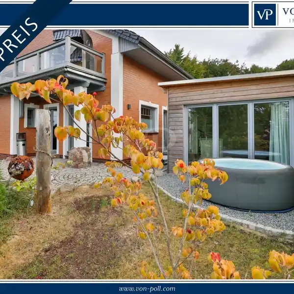 DETACHED HOUSE WITH BREATHTAKING VIEWS OF LAKE SELLIN AND GRANITZ HUNTING LODGE