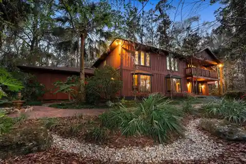 Custom Home on over 2.5 Acres in Shands Woods