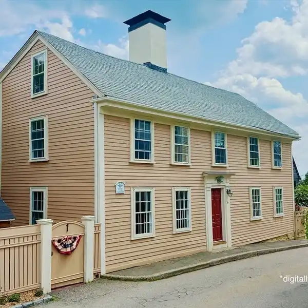 FORMER HOME OF CAPTAIN NICHOLAS BROUGHTON