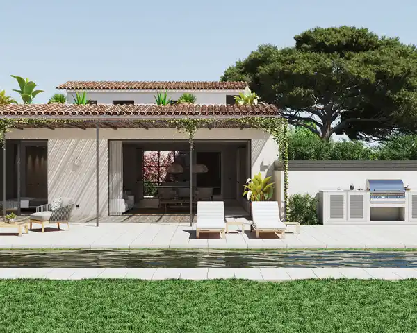 NEWLY BUILT TOWNHOUSE WITH POOL IN PALMA-ESTABILIMENTS