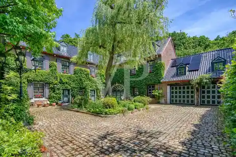Representative Country House in a Natural Setting