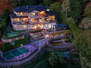 Unparalleled Estate with Panoramic Lake Washington Views