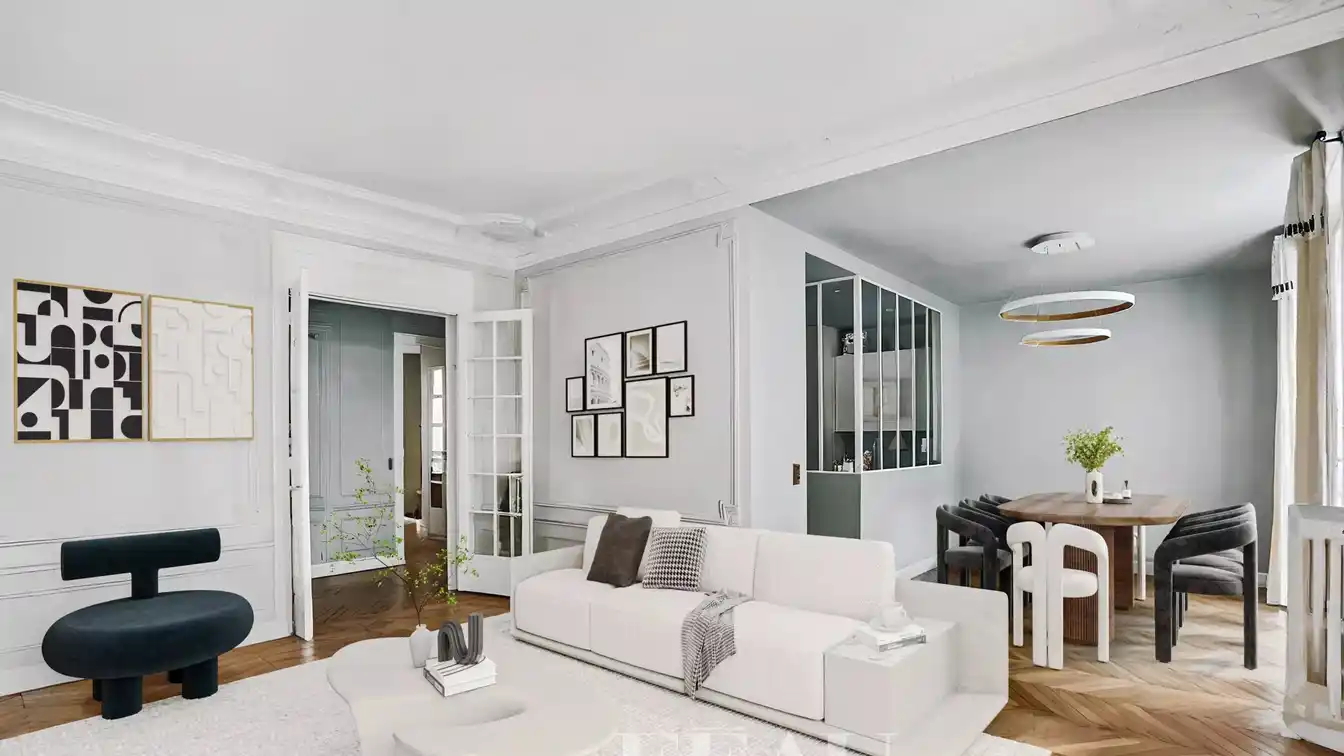 Bright and Spacious Haussmannian Gem on Coveted Street
