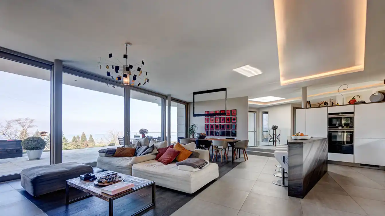 Contemporary Villa Overlooking the Evian Golf Course