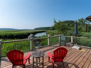 Enchanting Waterfront Retreat in Historic Area