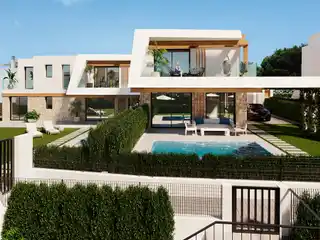 Fantastic Luxury Villa in a New and Modern Urbanization Close to the Beach in Cala Ratjada, Mallorca