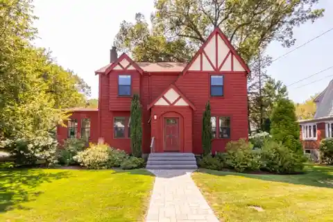 Storybook Home on Lush Grounds
