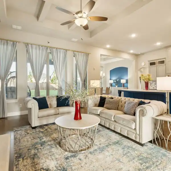 MODERN TUDOR CHARM IN THE HEART OF THE  MUSTANG LAKES