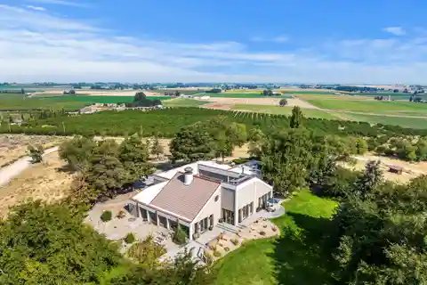 Exquisite Custom Home with Views on Five Acres