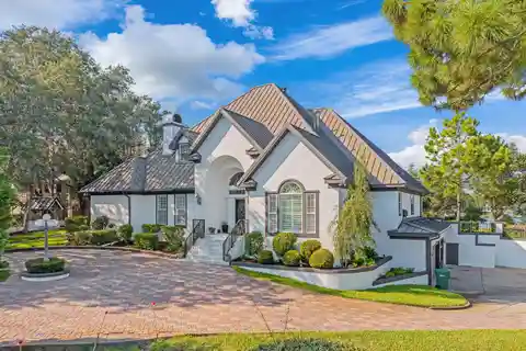 Breathtaking Estate on a Peninsula Point Lot