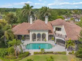 Custom Estate on a Prime Golf Lakefront Lot